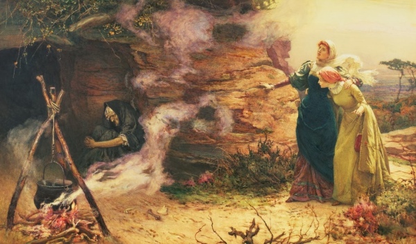 Эдвард Бретвалл. «Визит к ведьме» (1882)
