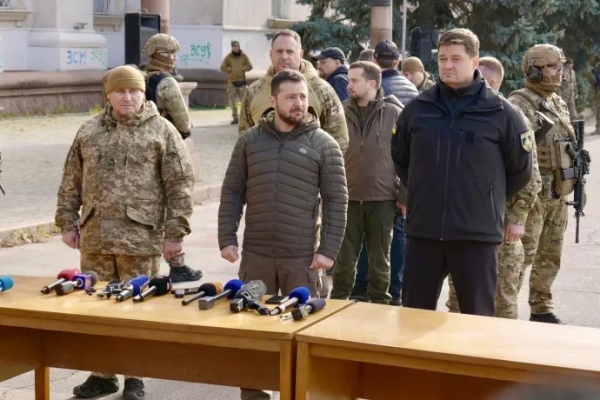Зеленский в Херсоне
